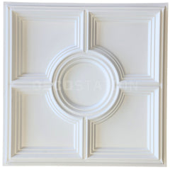 3D Wall Panel – Circle Frame White