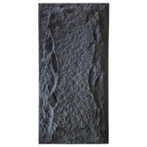 PU Faux Stone Panel – Slate Black