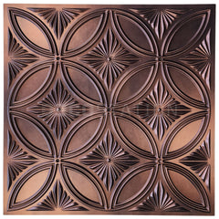 3D Wall Panel – Royal Copper Bloom