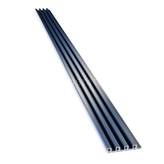 Midnight Blue WPC Fluted Panel