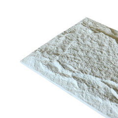 PU Faux Stone Panel – Ivory Cream