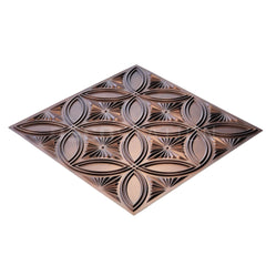 3D Wall Panel – Royal Copper Bloom