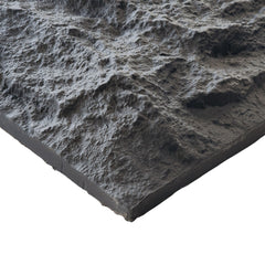 PU Faux Stone Panel – Slate Black