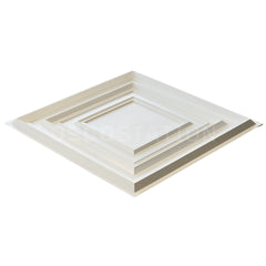 3D Wall Panel – Pyramid White
