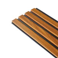 Walnut Woodgrain with Black Grooves