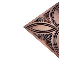 3D Wall Panel – Royal Copper Bloom