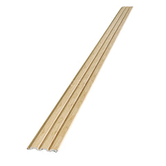 Natural Oak WPC Fluted Panel