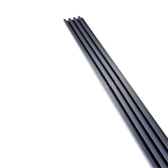 Brushed Navy WPC Fluted Panel