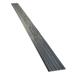 Luxury Black Leather WPC Panel