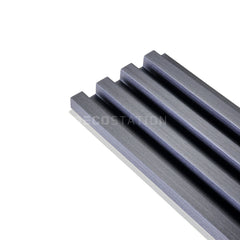 Brushed Navy WPC Fluted Panel