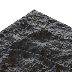 PU Faux Stone Panel – Slate Black