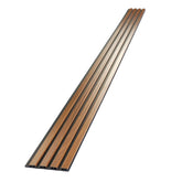 Walnut Woodgrain with Black Grooves