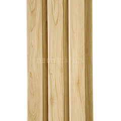 Natural Oak WPC Fluted Panel