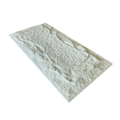 PU Faux Stone Panel – Ivory Cream