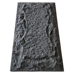 PU Faux Stone Panel – Slate Black