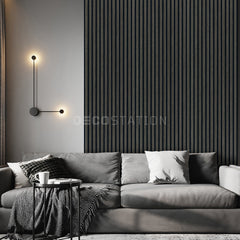 Ebony Ash EchoSlat™ EB-1998S Acoustic Wall Panel