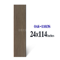 Rustic Oak EchoSlat™ OAK-1103S Acoustic Wall Panel