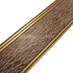 DecoArt Bronze Oak PS Fluted Panel – 11.8″ × 110″