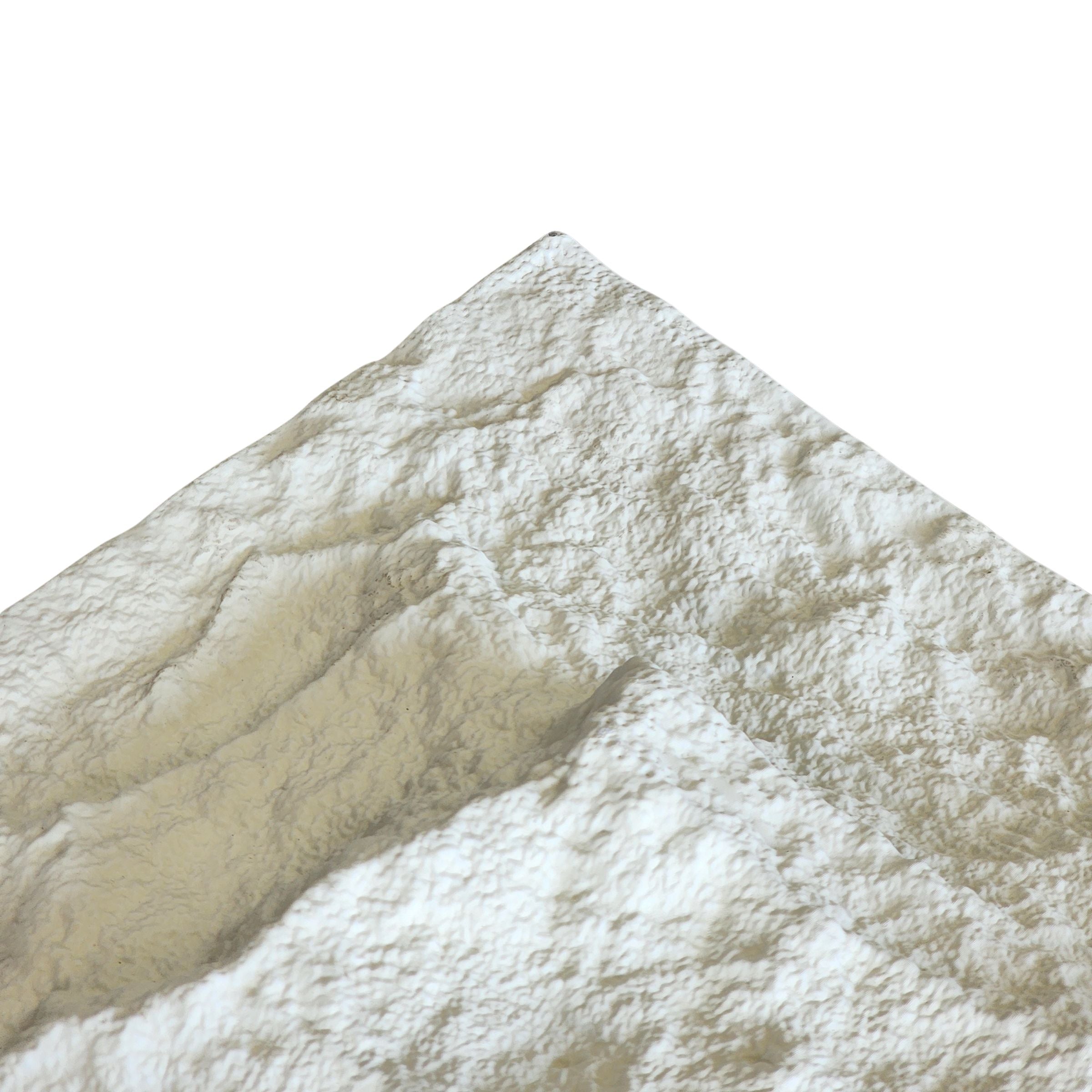 PU Faux Stone Panel – Ivory Cream