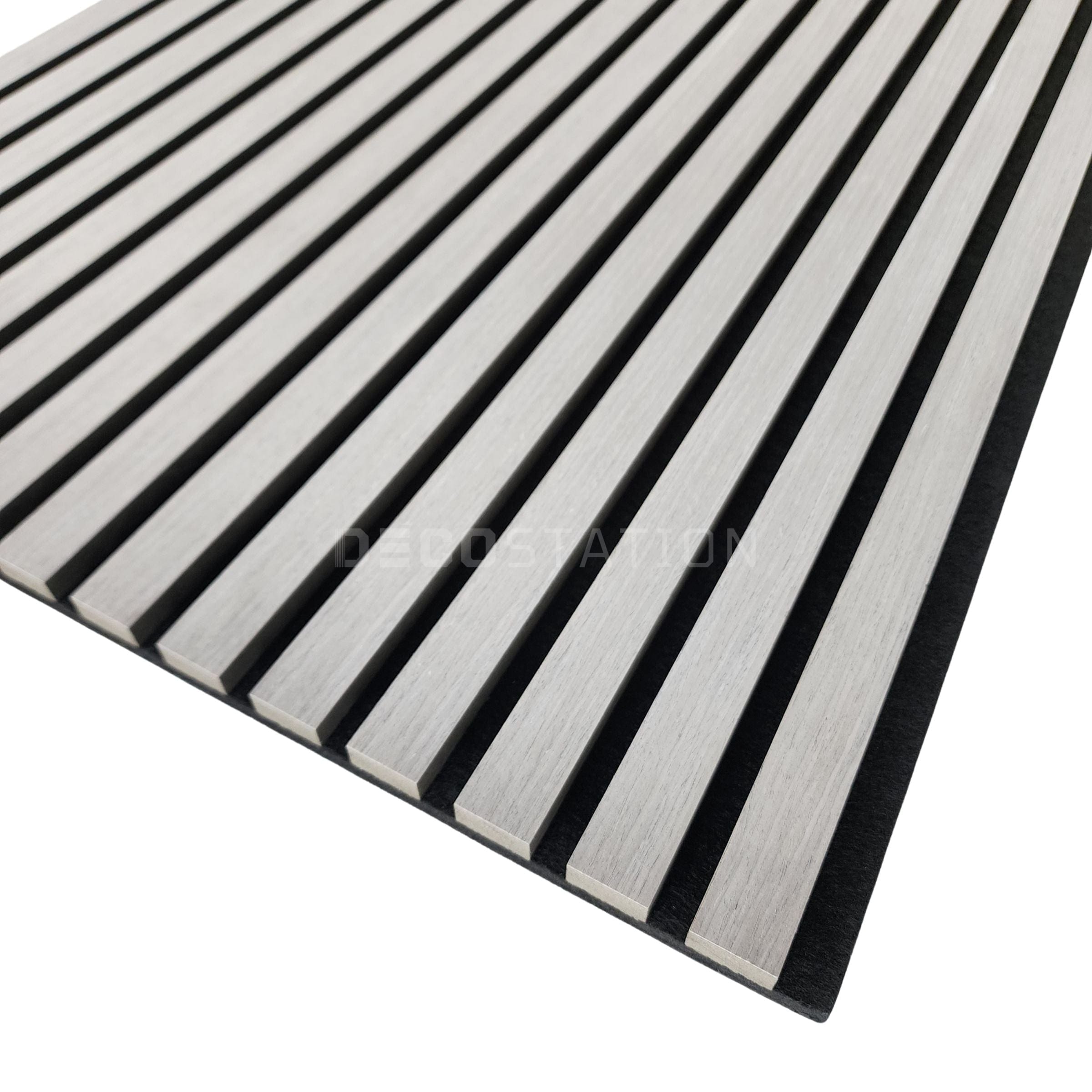 Glacier Grey EchoSlat™ GREY OAK Acoustic Wall Panel
