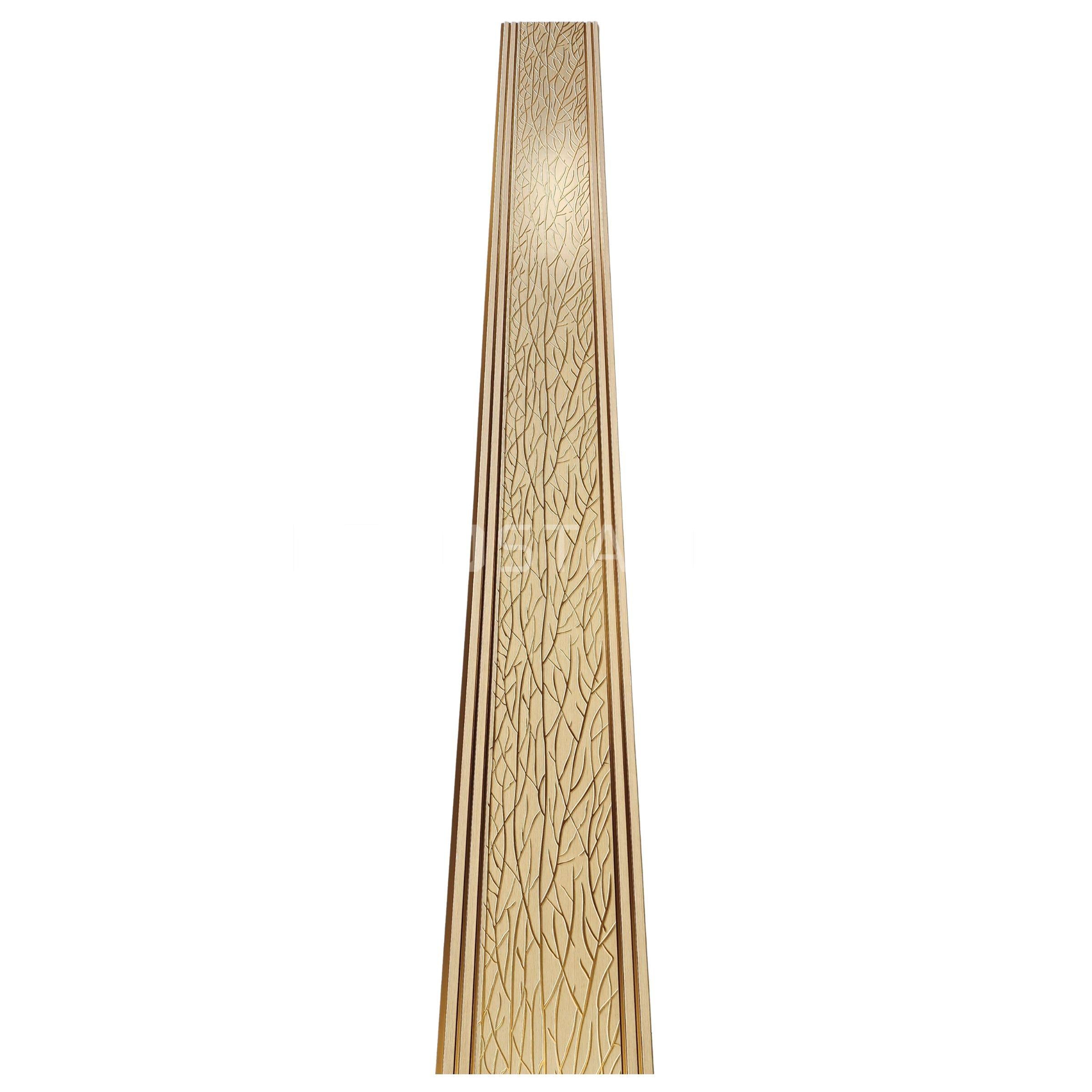 DecoArt Champagne Gold PS Fluted Panel – 11.8″ × 110″
