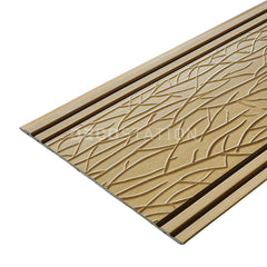 DecoArt Champagne Gold PS Fluted Panel – 11.8″ × 110″