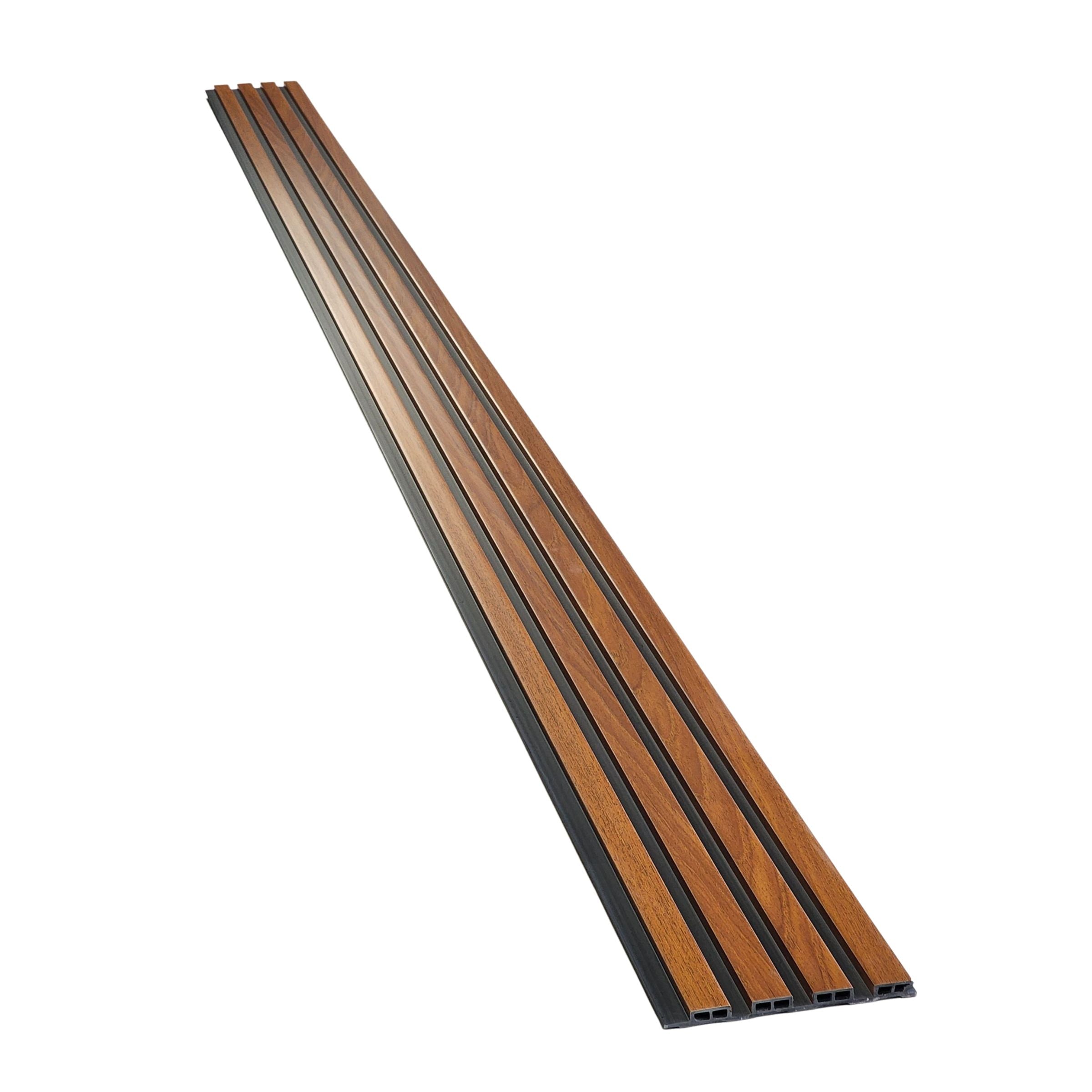 Walnut Woodgrain with Black Grooves