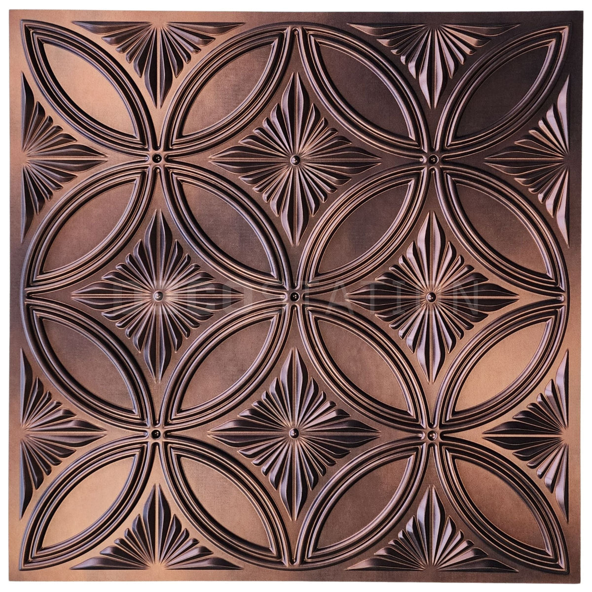 3D Wall Panel – Royal Copper Bloom