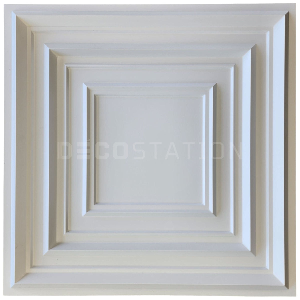 3D Wall Panel – Pyramid White