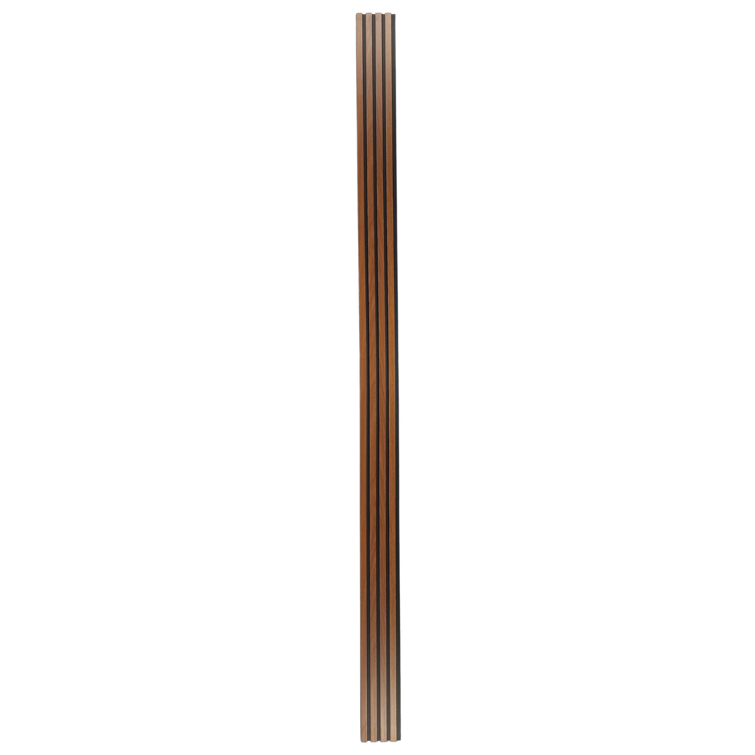 Walnut Woodgrain with Black Grooves