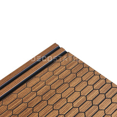 DecoArt Honeycomb Bronze PS Fluted Panel – 11.8″ × 110″