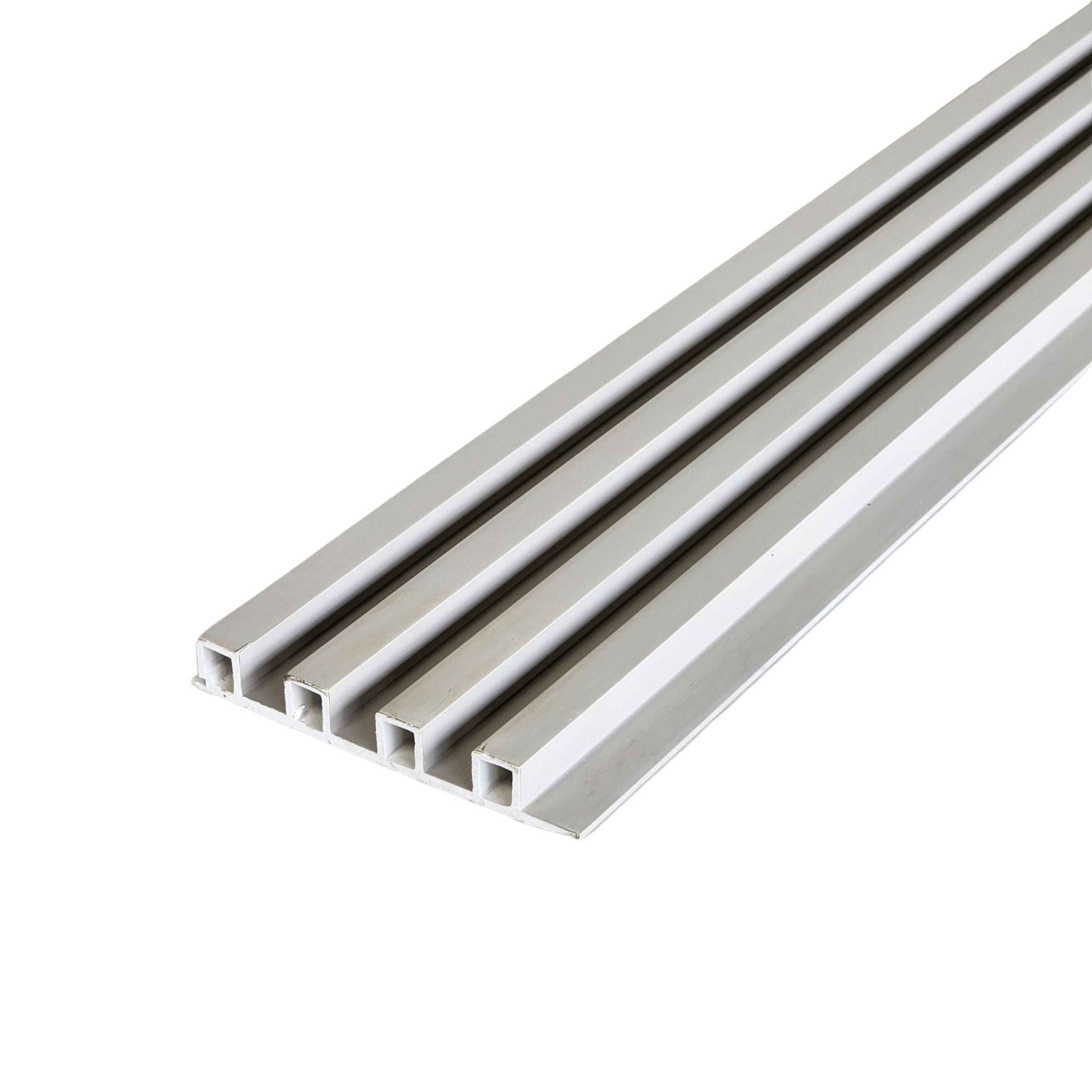 White WPC Fluted Panel