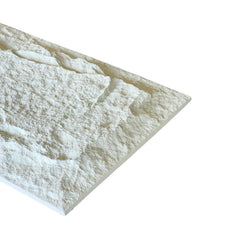 PU Faux Stone Panel – Ivory Cream