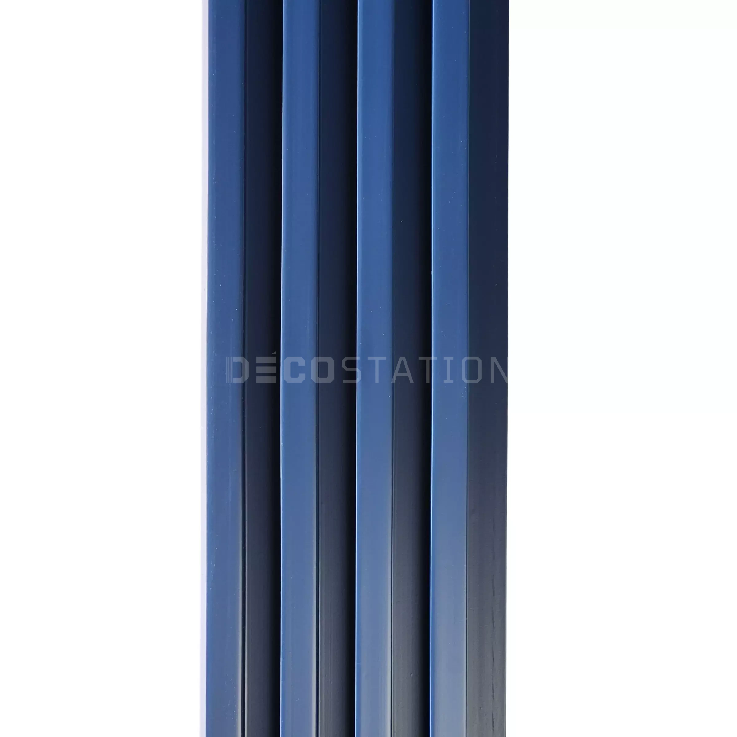 Midnight Blue WPC Fluted Panel