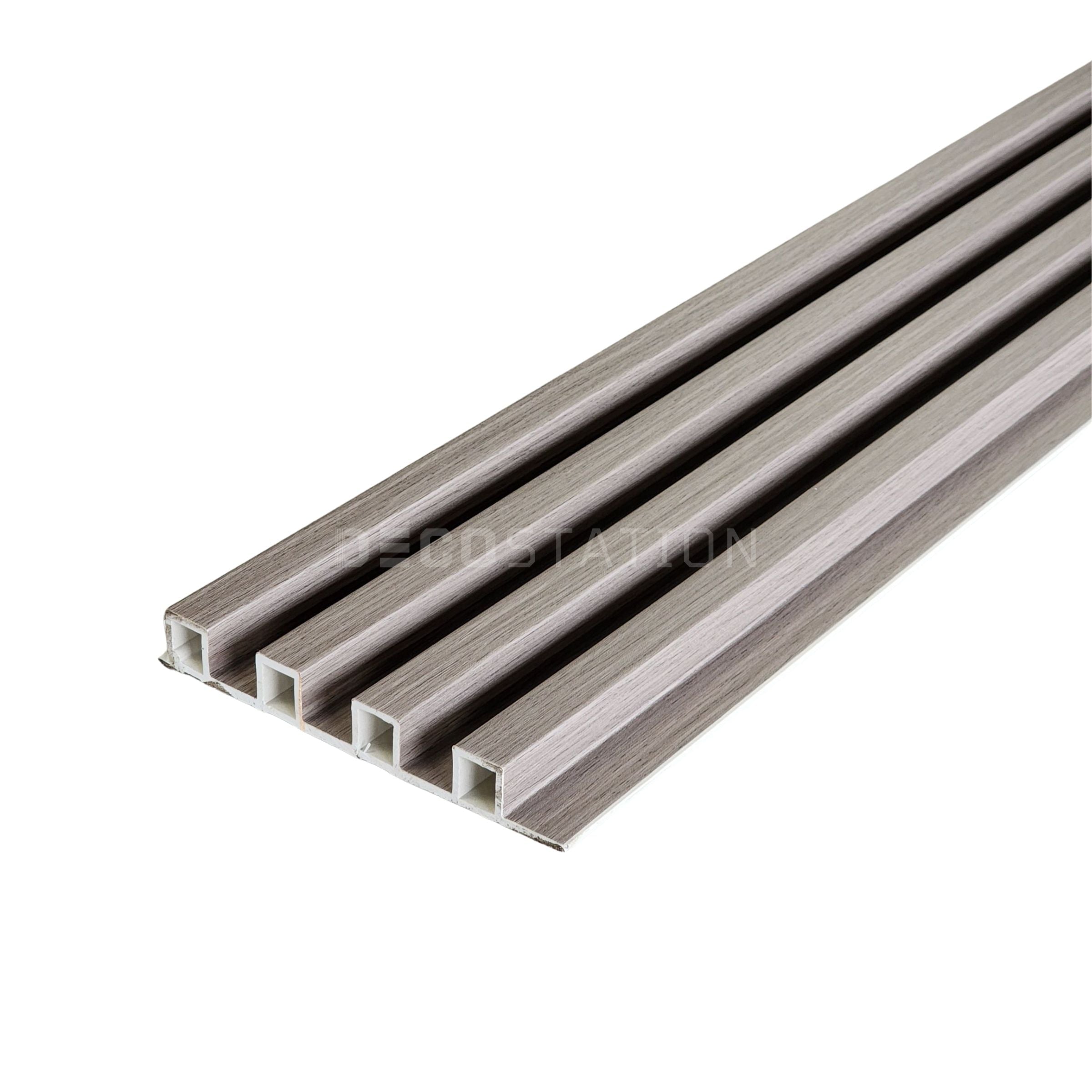 Ash Grey WPC Fluted Panel