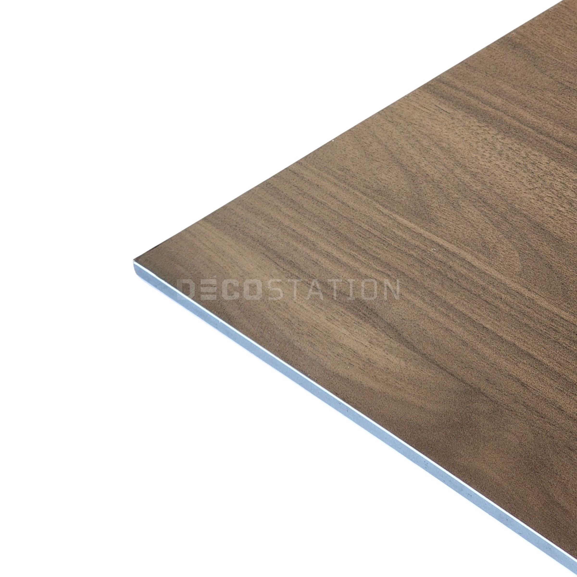 Chipboard Panel – Walnut Wood Finish (4×9 ft)