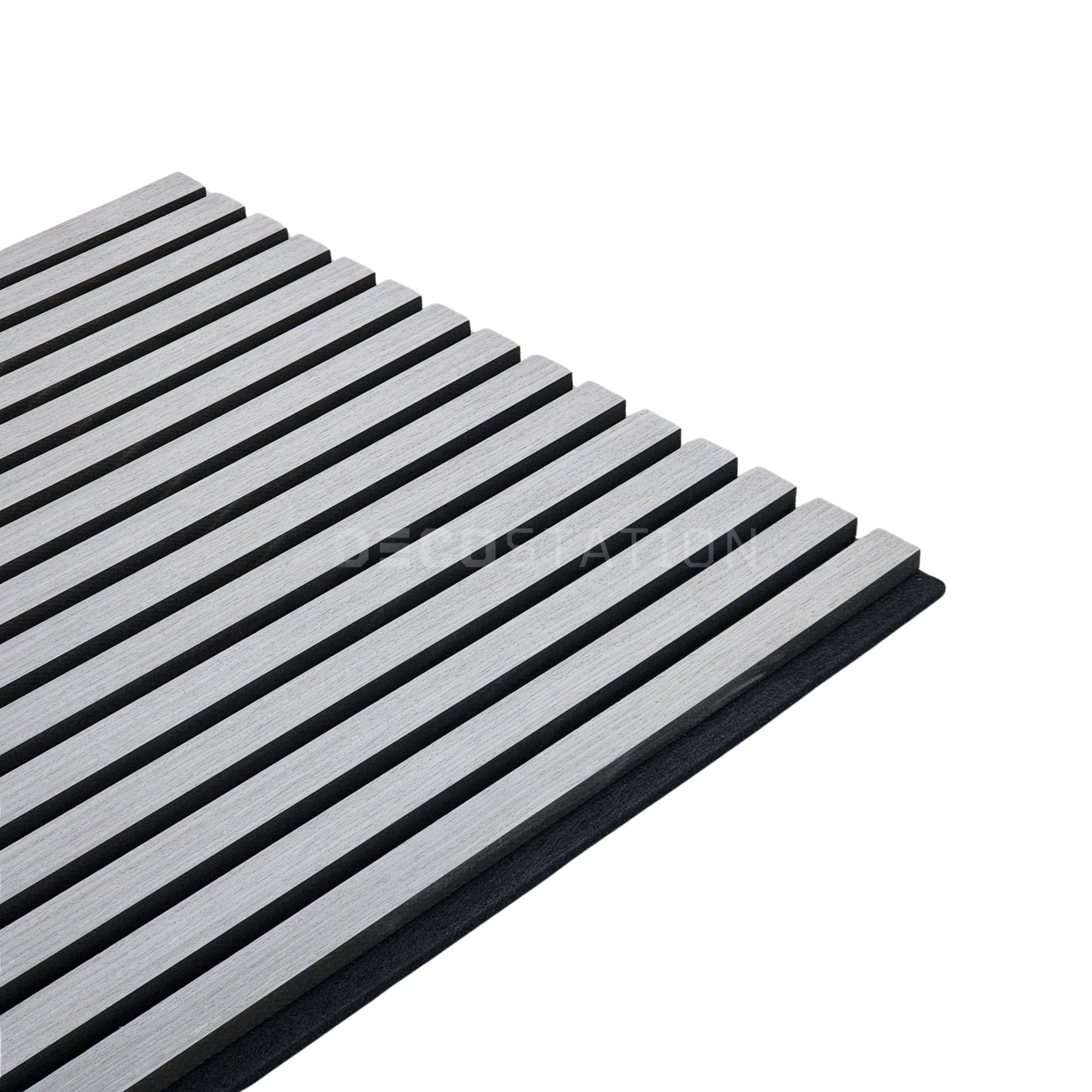 Glacier Grey EchoSlat™ GREY OAK Acoustic Wall Panel
