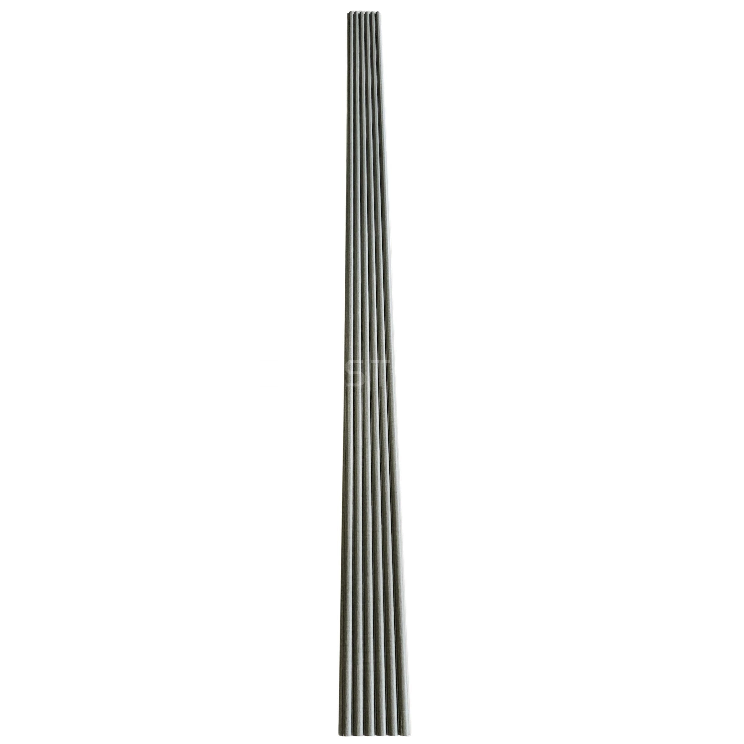 MistGrey WPC Curved Fluted Panel