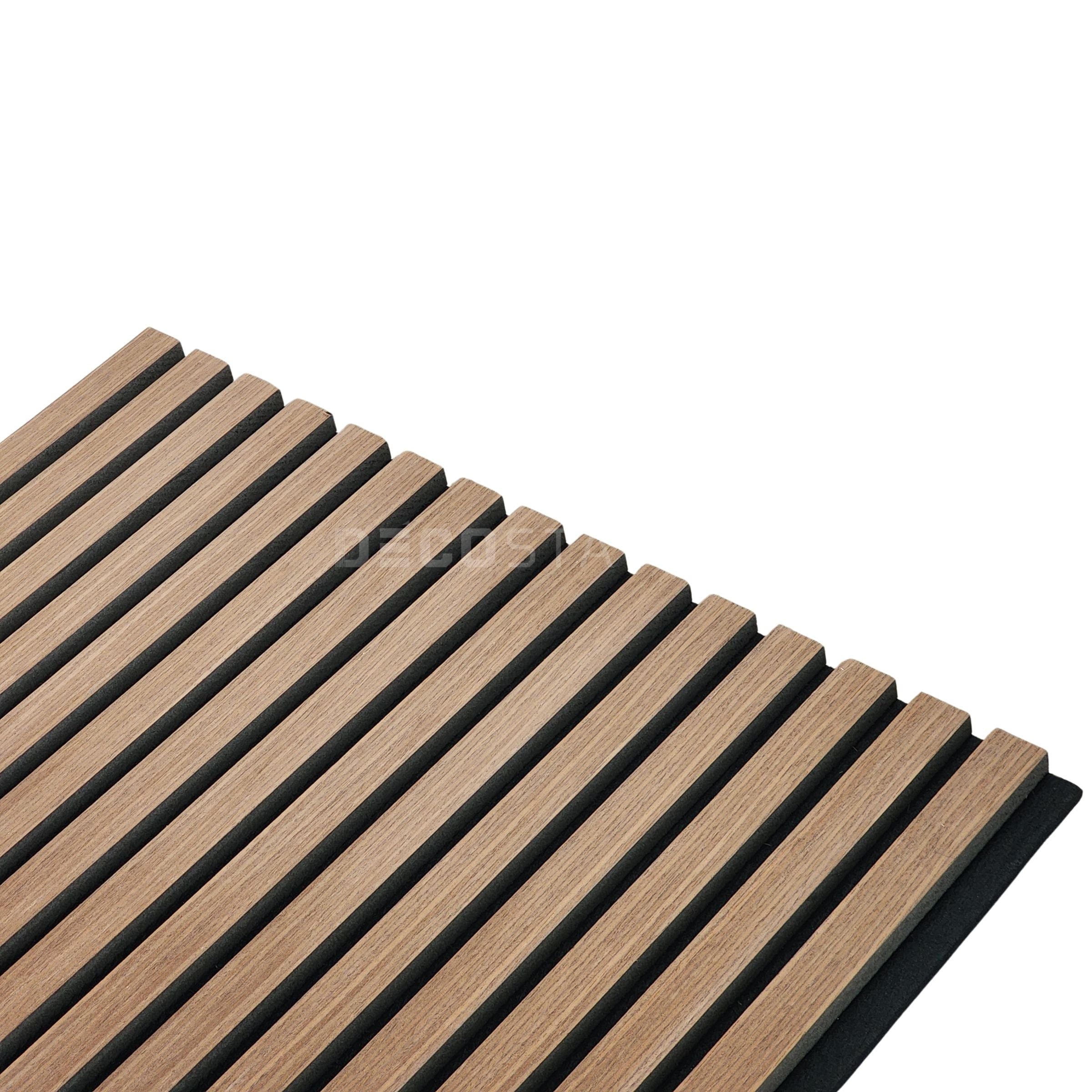 Mocha Oak EchoSlat™ WT-942S Acoustic Wall Panel