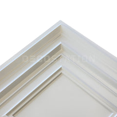 3D Wall Panel – Circle Frame White