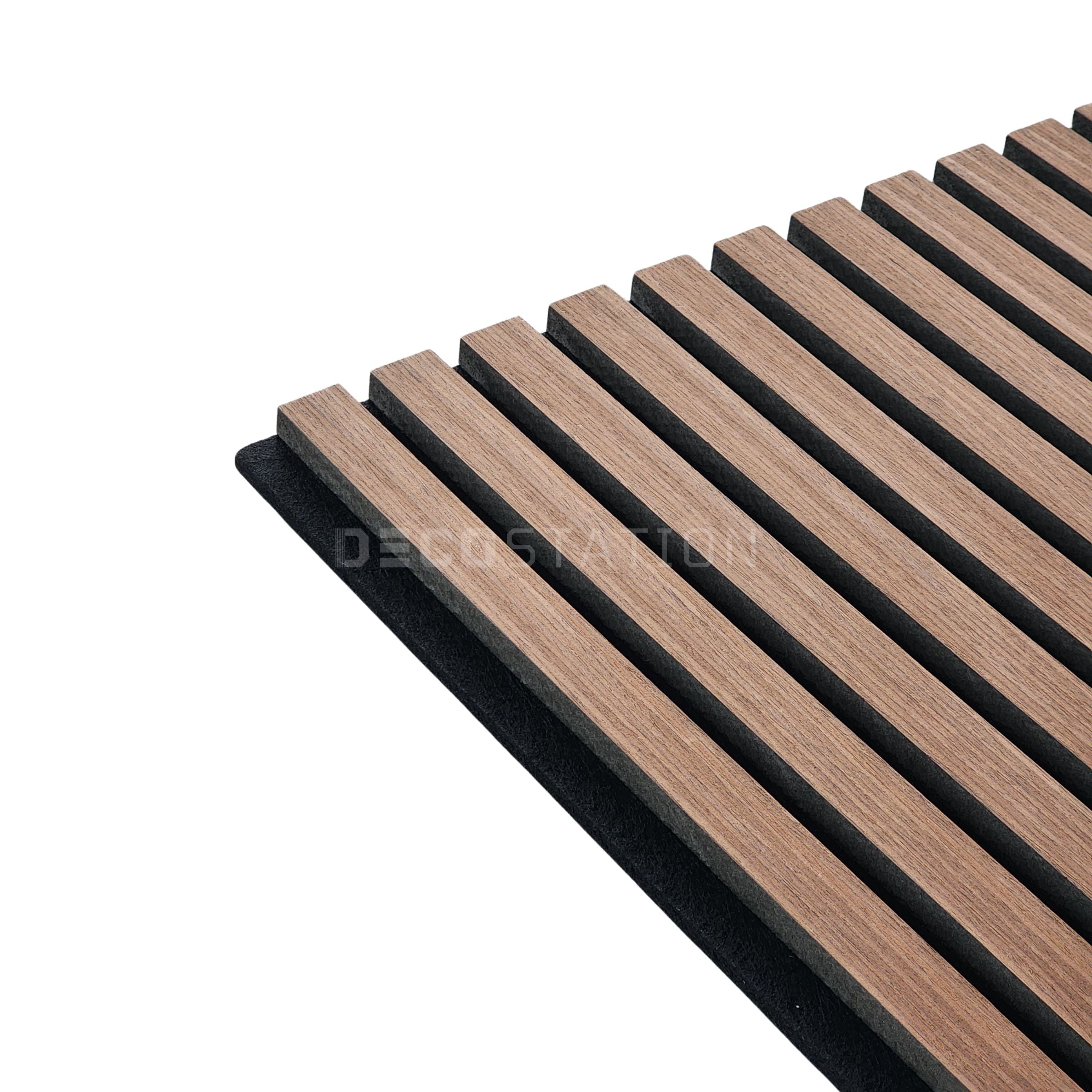 Mocha Oak EchoSlat™ WT-942S Acoustic Wall Panel