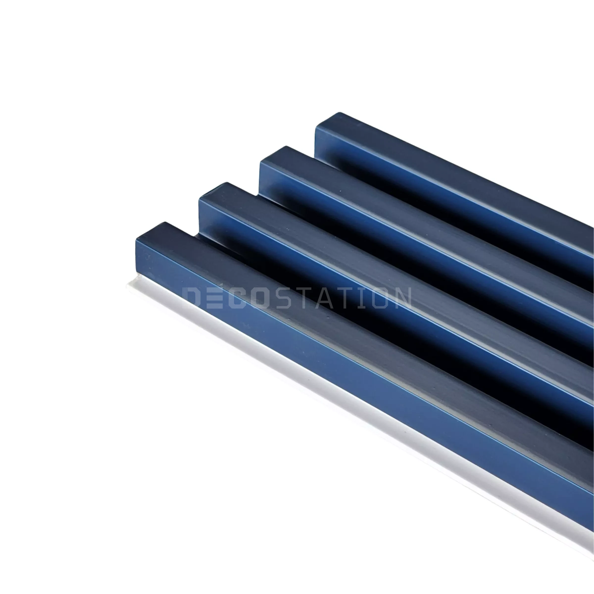 Midnight Blue WPC Fluted Panel