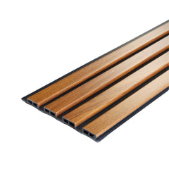 Walnut Woodgrain with Black Grooves