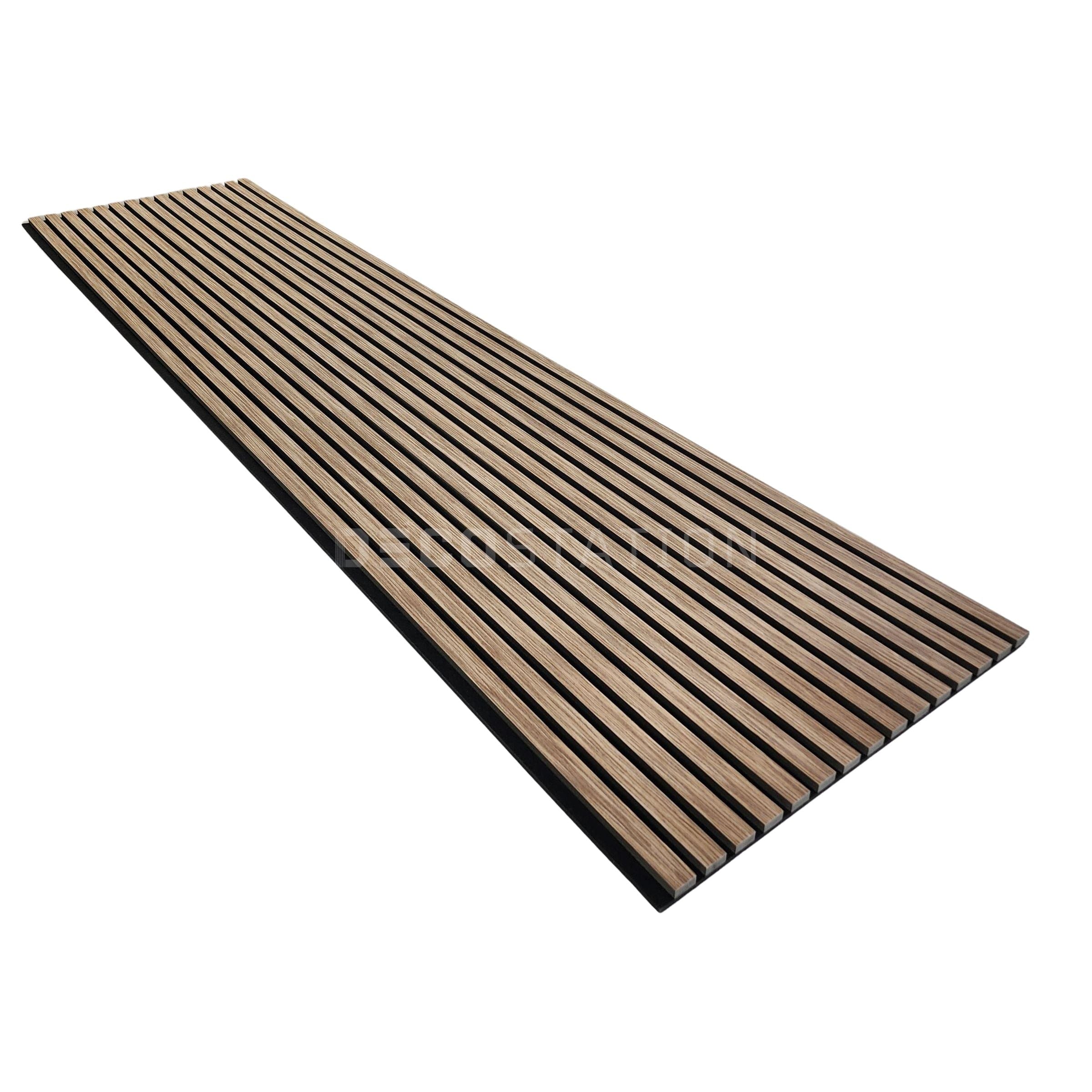 Zebrano Edge EchoSlat™ ZB-115S Acoustic Wall Panel
