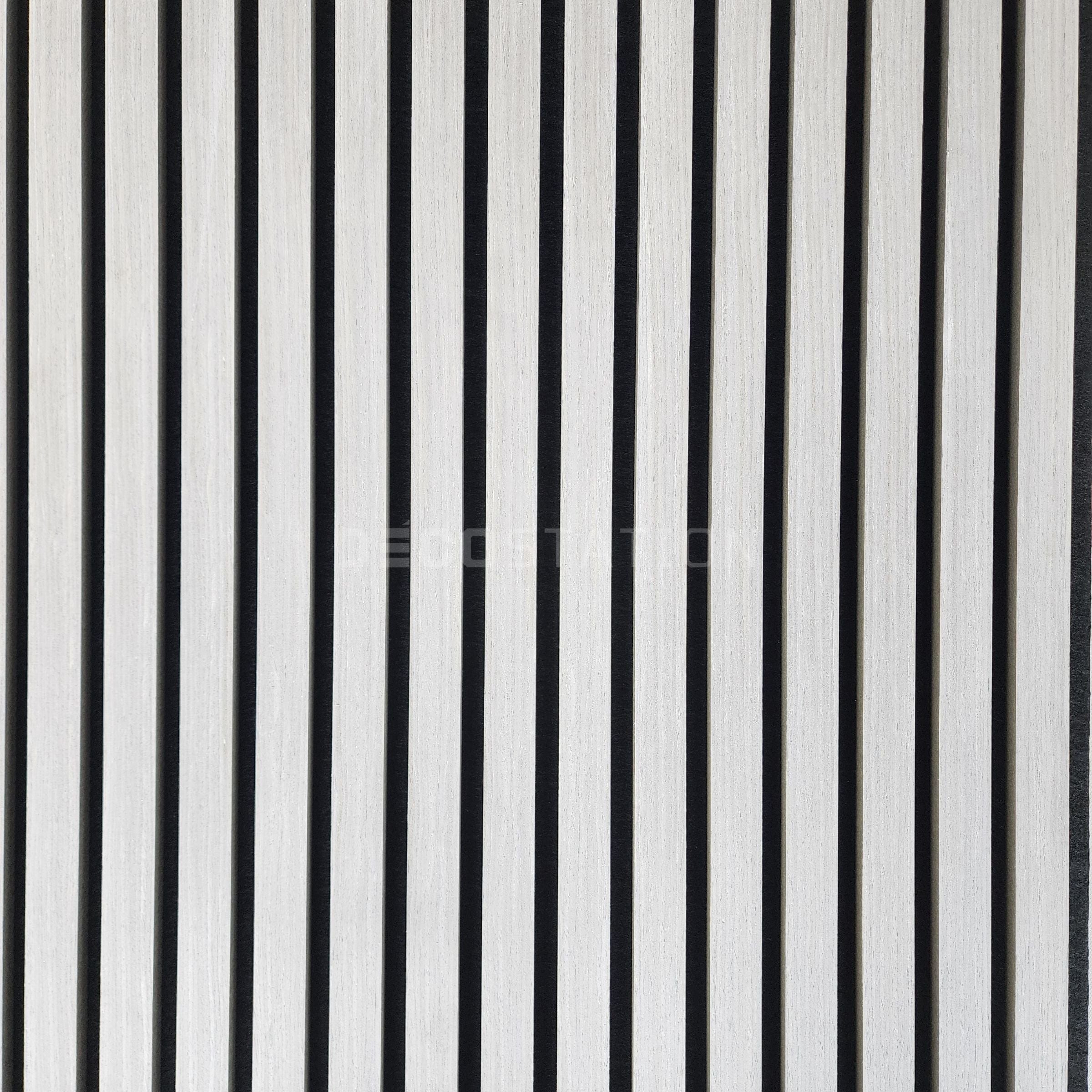 Glacier Grey EchoSlat™ GREY OAK Acoustic Wall Panel