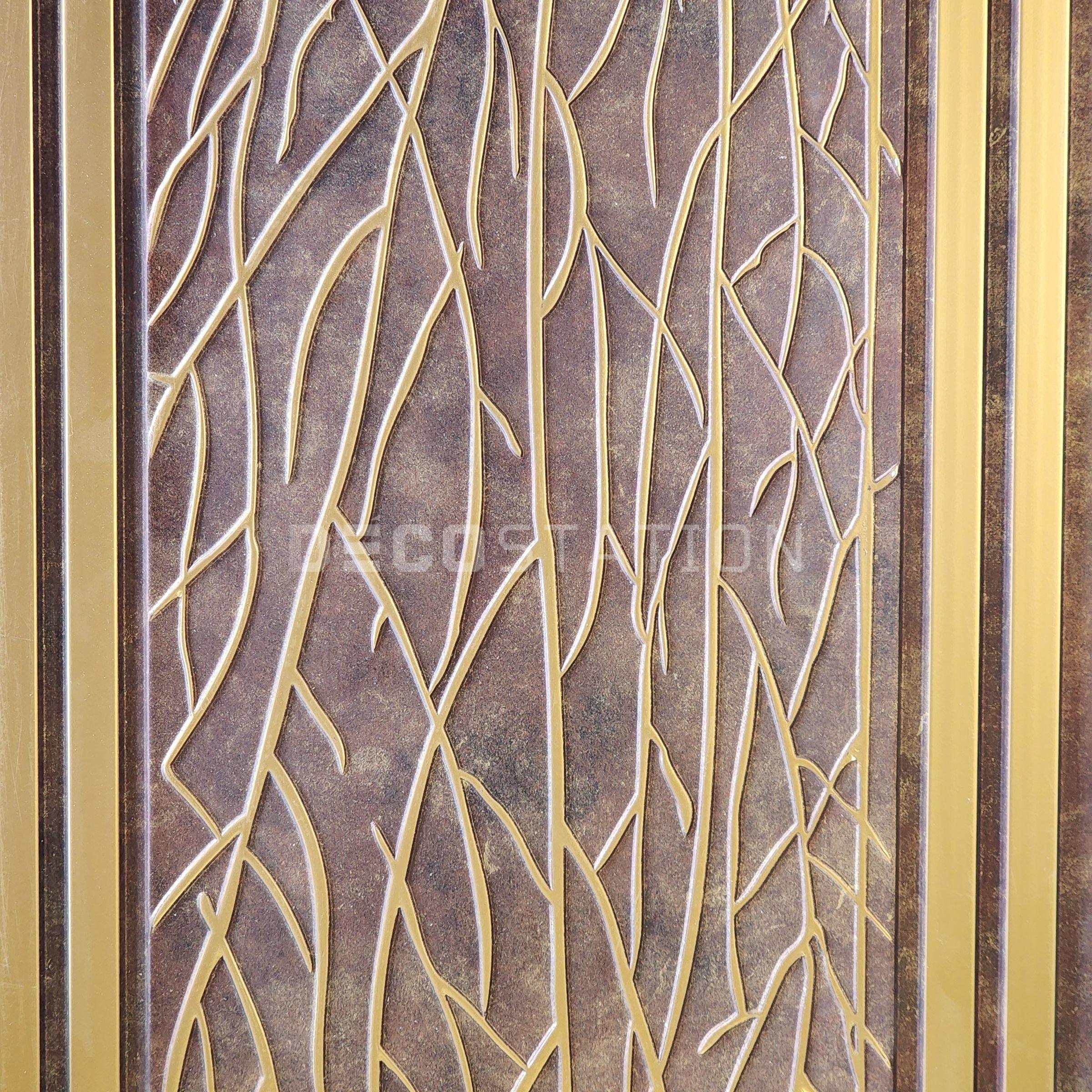 DecoArt Bronze Oak PS Fluted Panel – 11.8″ × 110″