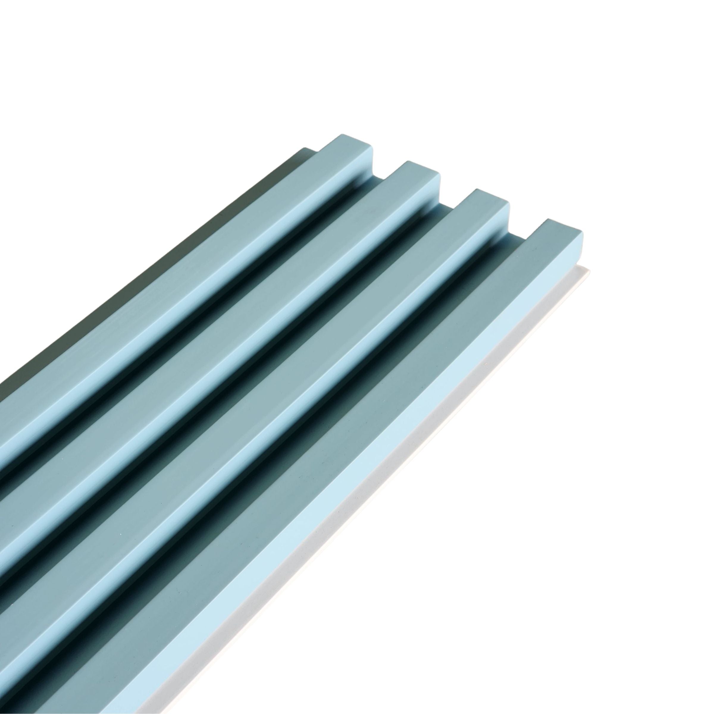Skyline Blue WPC Fluted Panel