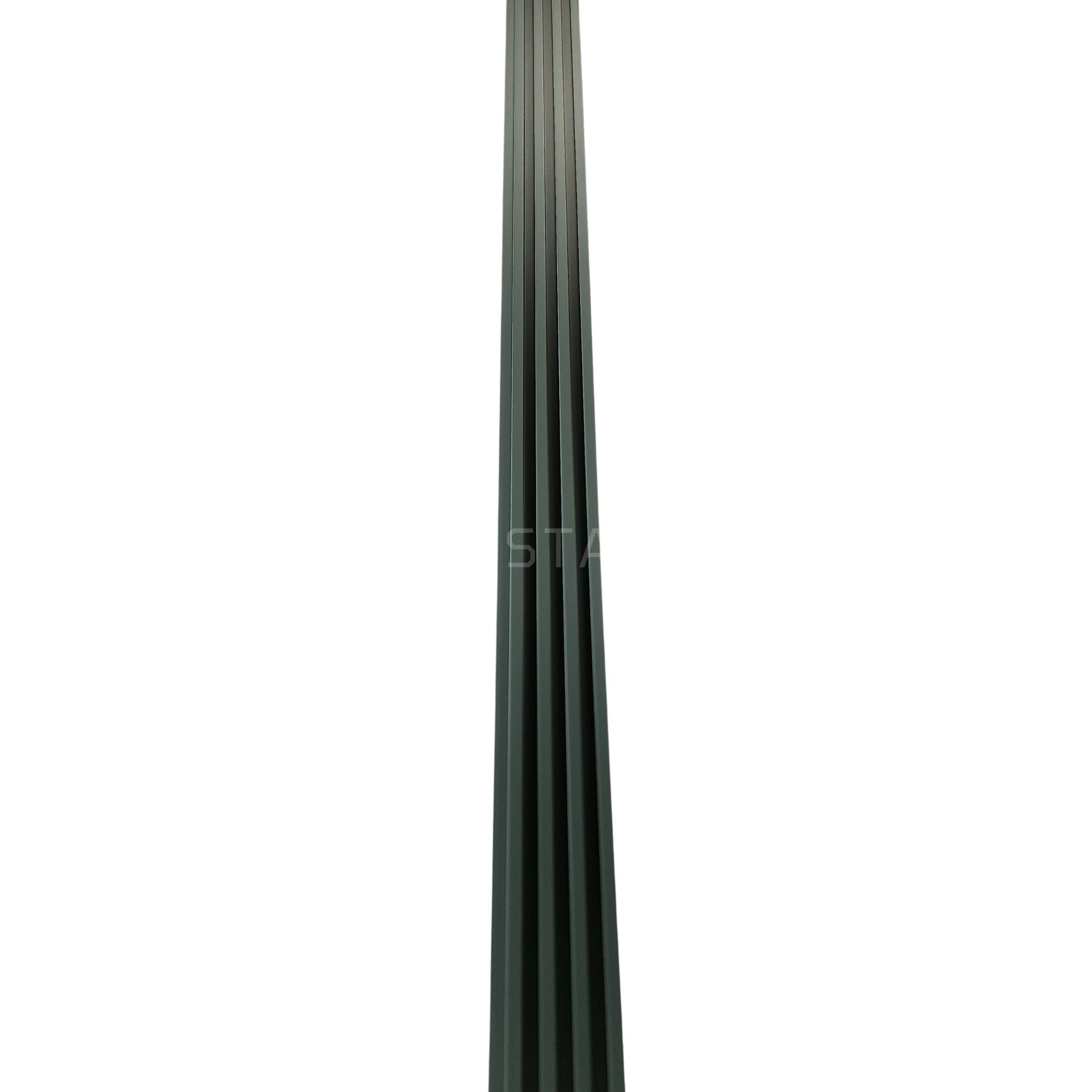 Matte Olive Green WPC Fluted Panel