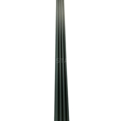 Matte Olive Green WPC Fluted Panel