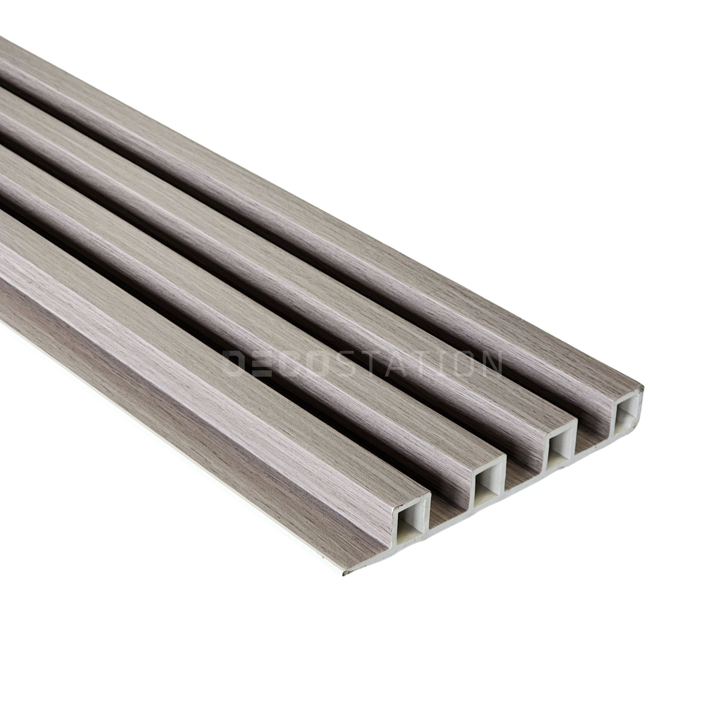 Ash Grey WPC Fluted Panel